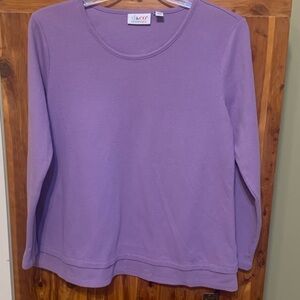 Denim & Co. Waffle Knit Scoop Neck Tunic